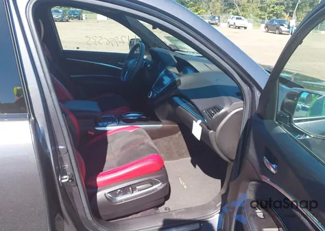 2019 Acura Mdx Tech A-Spec Pkgs из США, поврежденный, VIN 5J8YD4H08KL021622